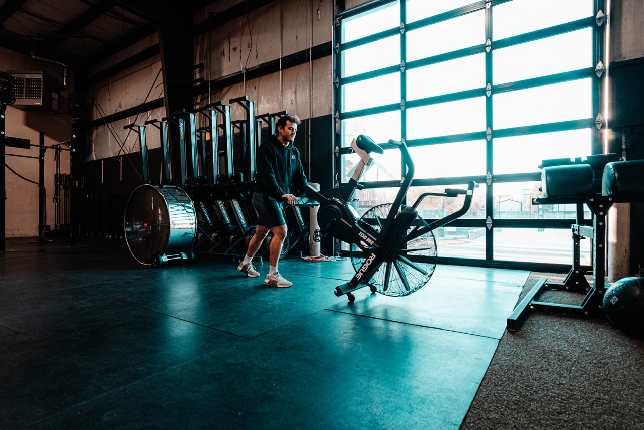 Coaching session at Higher Grounds Fitness
